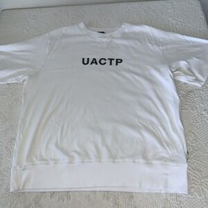 Undefeated UACTP Ribbed Hem T Shirt White Size M